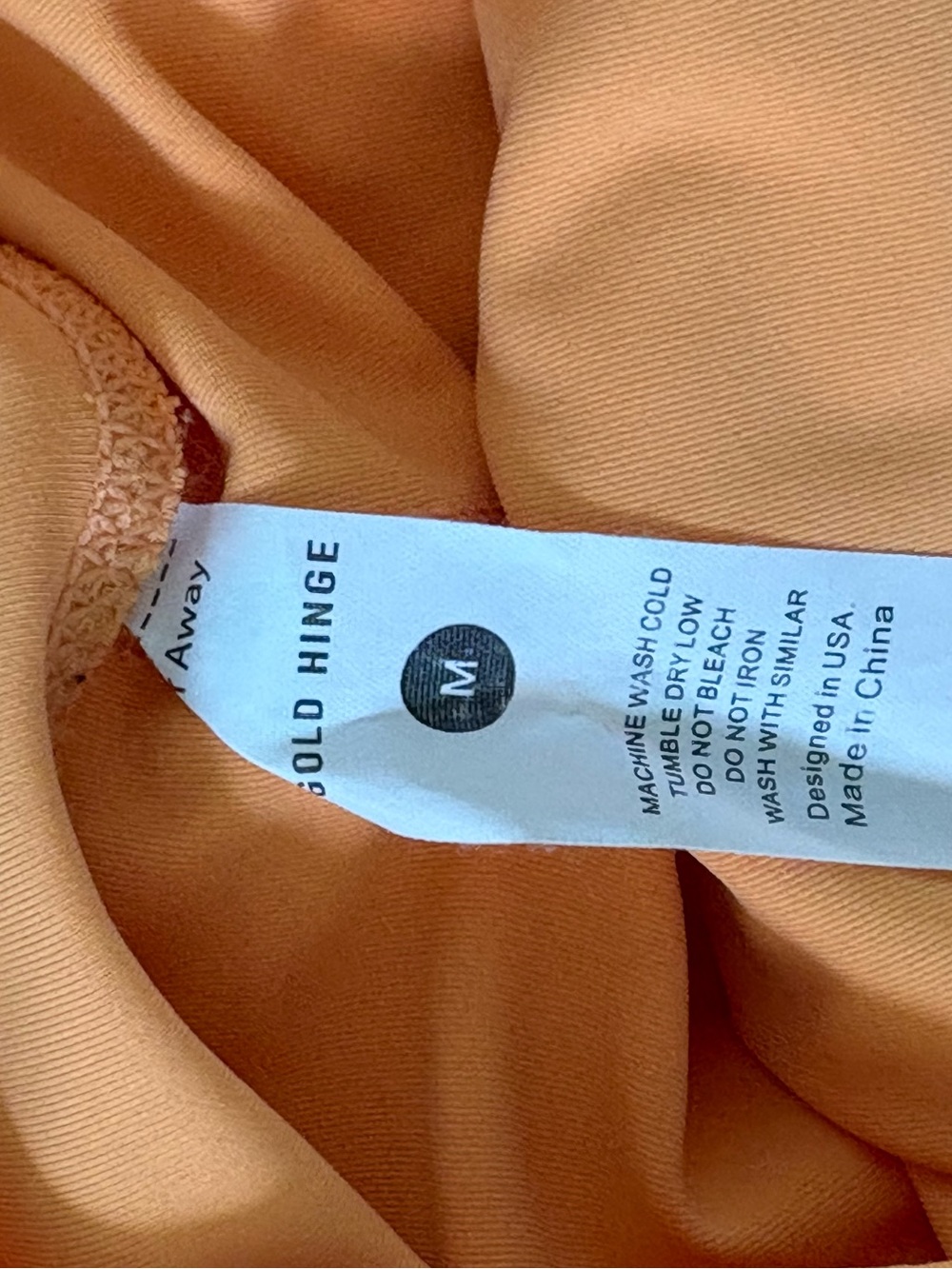 Goldhinge Orange Pleated Tennis Skirt With Built In Shorts Tenniscore Medium - Picture 6 of 6